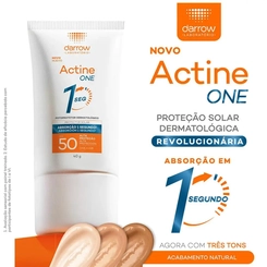 PROTETOR SOLAR ACTINE ONE COLORS FPS50 COR 3 40G