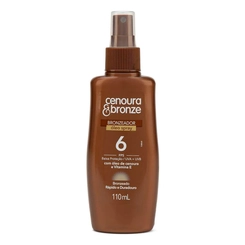 OLEO BRONZEADOR SPRAY CENOURA E BRONZE FPS6 110ML