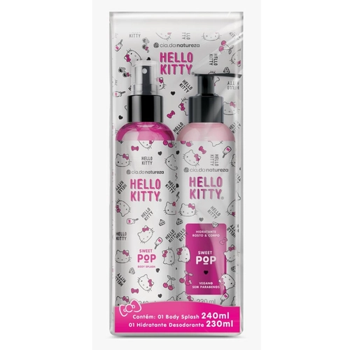 KIT CIA DA NATUREZA BODY SPLASH+HIDRATANTE SWEET POP