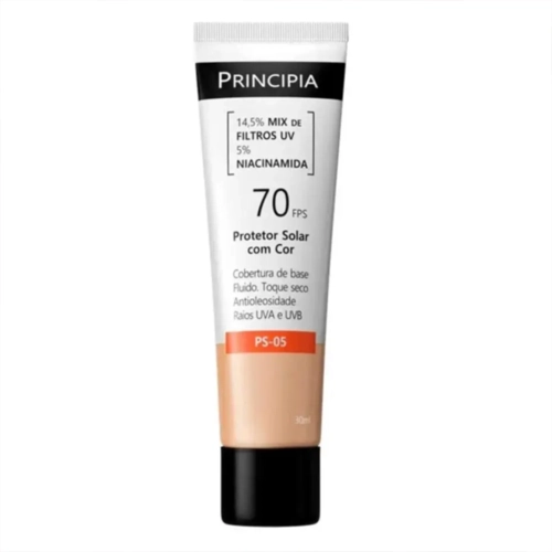 PROTETOR SOLAR PRINCIPIA FPS70 COR 1.0 PS-05 30ML