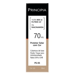 PROTETOR SOLAR PRINCIPIA FPS70 COR 3.0 PS-05 30ML
