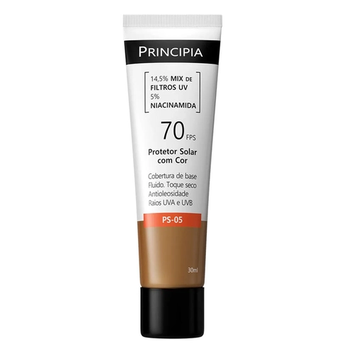 PROTETOR SOLAR PRINCIPIA FPS70 COR 5.0 PS-05 30ML
