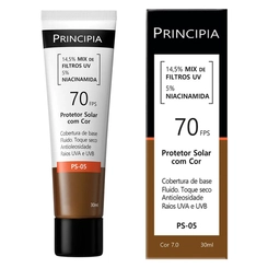 PROTETOR SOLAR PRINCIPIA FPS70 COR 7.0 PS-05 30ML