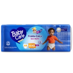 FRALDA BABY CARE PANTS HIPER XXG COM 44 UNIDADES