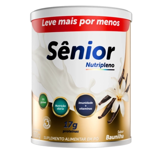 LEITE SENIOR NUTRIPLENO BAUNILHA 800G
