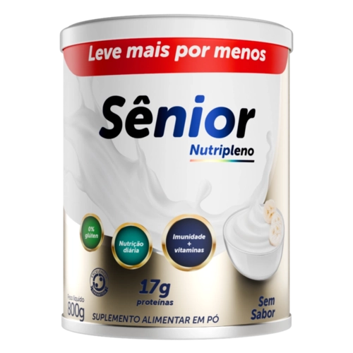 LEITE SENIOR NUTRIPLENO SEM SABOR 800G