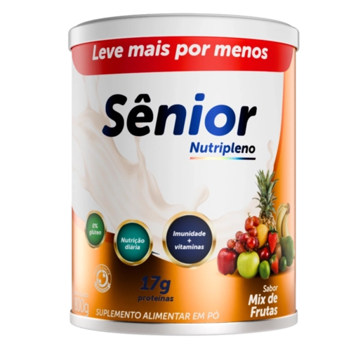 LEITE SÊNIOR NUTRIPLENO MIX DE FRUTAS 800G