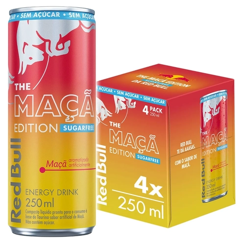 ENERGETICO RED BULL EDITION SUGAR FREE MACA 250ML
