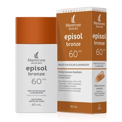 EPISOL PROTETOR SOLAR BRONZE ILUMINADOR FPS60 40ML