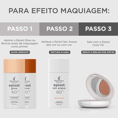 EPISOL PROTETOR SOLAR GLOW ILUMINADOR FPS60 40ML