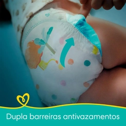 FRALDA PAMPERS CONFORTSEC JUMBO TAMANHO XXG COM 112 UNIDADES