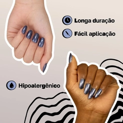 ESMALTE RISQUE LOLLAPALOOZA BRASIL NÃO ESQUECE A JAQUETA 8ML