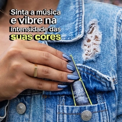 ESMALTE RISQUE LOLLAPALOOZA BRASIL NÃO ESQUECE A JAQUETA 8ML
