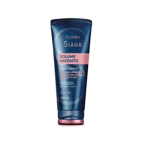 CONDICIONADOR EUDORA SIAGE VOLUME IMEDIATO ANTI-AFINAMENTO 200ML