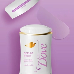 DESODORANTE DOVE STICK SERUM RAINFOREST LILIES 45G