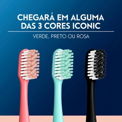 ESCOVA DENTAL ORAL B ICONIC ULTRA MACIA COM 1 UNIDADE
