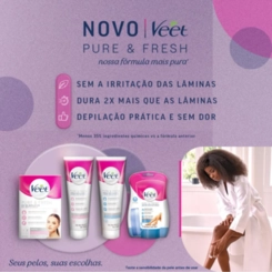 DEPIL VEET PURE E FRESH PELE NORMAL 100ML