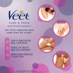 DEPIL VEET PURE E FRESH PELE NORMAL 100ML