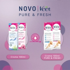 DEPIL VEET PURE E FRESH PELE NORMAL 100ML