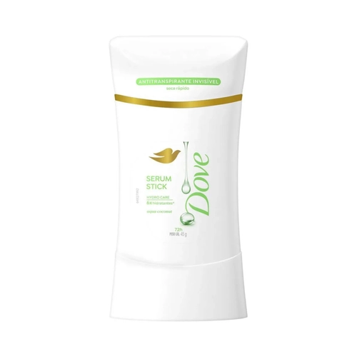 DESODORANTE DOVE STICK SÉRUM AQUA COCONUT 45G