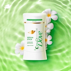 DESODORANTE DOVE STICK SÉRUM AQUA COCONUT 45G