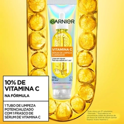 Sérum de Limpeza Iluminador Garnier Vitamina C 100g