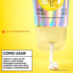 Sérum de Limpeza Iluminador Garnier Vitamina C 100g