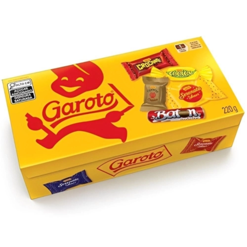CAIXA BOMBONS GAROTO SORTIDOS 220G