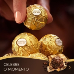 Chocolate ao Leite Ferrero Rocher 8 Unidades
