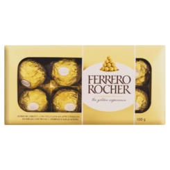 Chocolate ao Leite Ferrero Rocher 8 Unidades