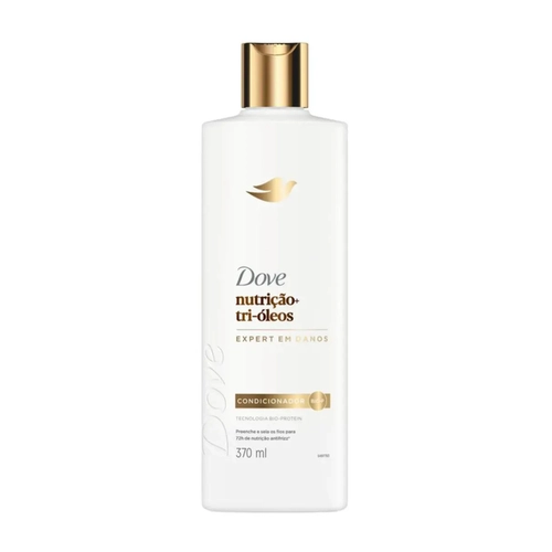 CONDICINADOR DOVE NUTRIÇÃO + TRI ÓLEOS 370ML