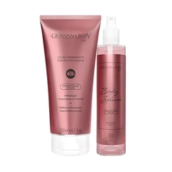 KIT GIOVANNA BABY ROSE BODY SPLASH 260ML + LOÇÃO HIDRATANTE 200ML