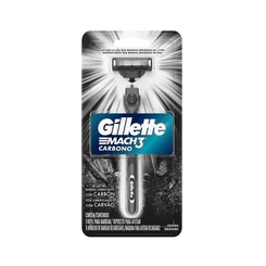 Aparelho de Barbear Gillette Mach3 Carbono 1 unidade