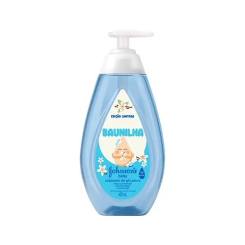 Sabonete Líquido Johnsons Baby Glicerina Baunilha 400ml