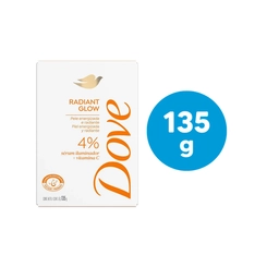 SABONETE DOVE RADIANT GLOW 135G