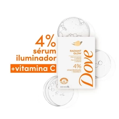 SABONETE DOVE RADIANT GLOW 135G