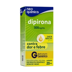 Dipirona 500mg/ml Neo Química Gotas Sabor Abacaxi 20ml