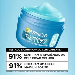 Hidratante Facial Preenchedor Garnier Hialurônico Toque Seco 85g