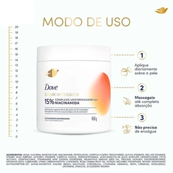 SERUM CORPORAL DOVE INTENSE NIACINAMIDA 450G