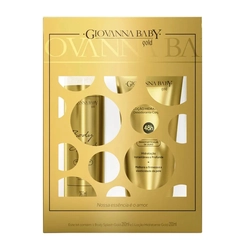 Kit Giovanna Baby Gold Body Splash 260Ml + Loção Hidratante 200Ml