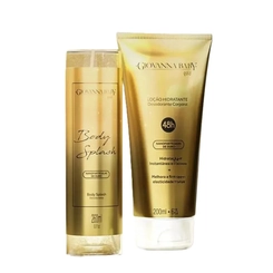 Kit Giovanna Baby Gold Body Splash 260Ml + Loção Hidratante 200Ml