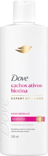 Shampoo Dove Cachos Ativos + Biotina 370ml