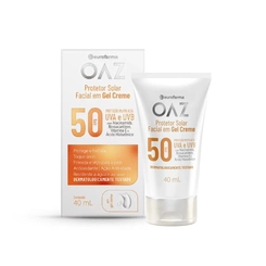 Protetor Solar Facial OAZ FPS 50 Gel Creme 40ml