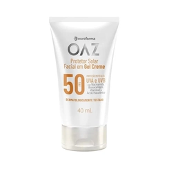 Protetor Solar Facial OAZ FPS 50 Gel Creme 40ml