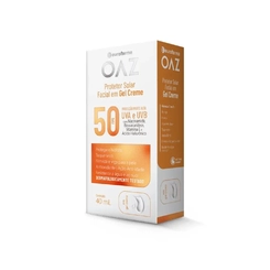 Protetor Solar Facial OAZ FPS 50 Gel Creme 40ml