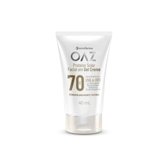 Protetor Solar Facial OAZ FPS 70 Gel Creme 40ml
