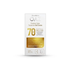 Protetor Solar Facial OAZ FPS 70 Gel Creme 40ml