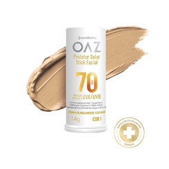Protetor Solar Facial OAZ FPS70 Stick Cor 1 14G