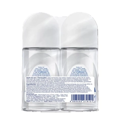 Desodorante Nivea Roll On Derma Control Defende Feminino 2 Unidades 50ml