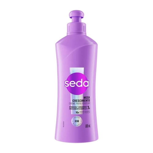 Creme Para Pentear Seda Mega Crescimento 300ml